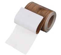 Kaket Edging Tape Self Adhesive 50mm x 5m, Wood Effect Veneer Edge Tape Self-adhesive, Iron on Edge Banding Perfect for Tables Cabinets Shelves (Begonia Wood Grain, 50mm-5m)