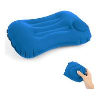 Kaket Inflatable Camping Pillow, Ultralight Inflating Pillow, Camping &Beach Travel Pillow, Ultra-light Camping Pillow for Adults & Kids (Blue)