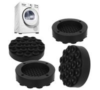 Kaket Washing Machine Feet Pads 4Pcs, Anti Vibration Pads for Washing Machine, Universal Rubber Shock Absorber Mat for Dryer, Washing Machine Rubber Feet Pad, Washer Pads (S1)