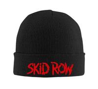 Kakiinr Feawli Skid Row '' (Black) - Knitted Beanie Unisex