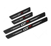 KAKIKA 4pcs Car Door Sill Threshold protector Sticker for Peugeot Rifter GT, Auto Door Sill Pedal Decor Non-Slip Anti-Scratch Protector