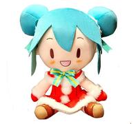 KaKille Hatsune Miku Stuffed Plush Toys Special Fluffy Soft Plush Toys 12.5 Inches Soft Plush Dolls(Christmas,Approximately32cm)…