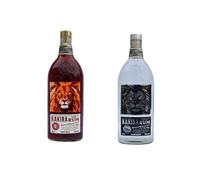 Kakira Rum Pair | African Dark & Silver Rum | Aged 5 Years | Pot Distilled & Solera Aged | Handcrafted in Uganda | 2 x 70cl | 40% ABV