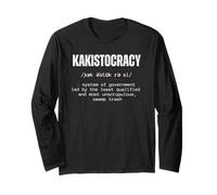 Kakistocracy System of Government led by The Swamp Trash Long Sleeve T-Shirt