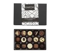Kakoa Vegan Assorted Chocolate Selection Gift Box, Plant-Based, 15 Chocs | Brownie, coffee, caramel & liqueur centres, dairy-free & luxurious, a rich treat for special occasions & everyday moments