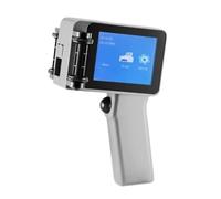KAKOLSHFQ 12.7MM 25.4MM 25W Portable Handheld Thermal Inkjet Printer For Text/Date/Batch Number/QR Code/Barcode/Logo For Various Materials(12.7MM)