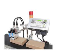 KAKOLSHFQ 12.7MM 25.4MM 50.8MM T210E PC Connected Online Thermal Inkjet Printer For Logo Variable Data Expiry Date QR Code Bar Code For Various Materials(50.8 two head 2 ink)