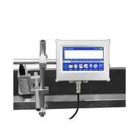 KAKOLSHFQ 12.7MM/25.4MM Online Thermal Inkjet Printer For QR Barcode Variable Date Expiry Date Number Logo 600PDI For Various Materials(25.4mm)