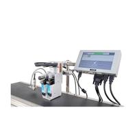 KAKOLSHFQ 25.4/50.8mm High Resolution Industrial Inkjet Printer With 7 Inch Color Display For Expiry Date Number Logo Printer For Various Materials(One 25.4 head no ink)