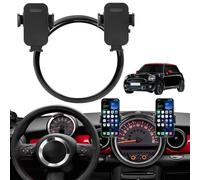 KAKSEY Car Phone Holder Compatible with BMW MINI Cooper 2007-2013 Auto Accessories Screen Fixed Clip, Mobile Cellphone Mount Navigation Screen Bracket, 2 Phone Mounts