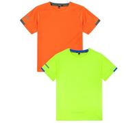KAKU NANU Yellow T Shirt Plain Kids Boys Orange Tshirt Top Boys' T-Shirts Summer Clothes 5 6 Years