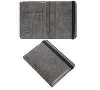 Kakulan Passport Holder Cover Wallet - RFID Blocking Leather Passport Case with Card Slots, Waterproof Travel Wallet Organizer for Travel Essentials, International Documents for Men and Women