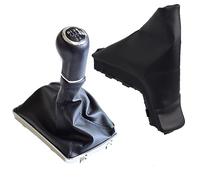 Kakulkomen for -AUX-Hall -OP-EL -AS-TRA- III- H 1.6 2004 2005 2006 2007-2010 Gearbox Handles Gear Shift Knob +Dust Handbrake Proof Cover (Black Wire- R on top- 5 Speed)