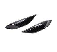 Kakulkomen For Porsche Cayenne 958 92A 2011-2014 Amber LED Side Marker Light Arrow Turn Signal Blinker Indicator Lamps 2Pcs OEM#95863107200（Smoked black）