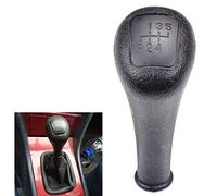 Kakulkomen Gear Shift Knob 5 Speed Black Top Plastic Manual for Mercedes Benz W190 W201 W202 W123 W124 W126 W140 S124 C E S Class (SK-W124-5)