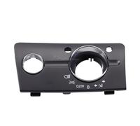 Kakulkomen LHD Front Dashboard Headlight Lamp Switch Cover Trim Replacement For Mercedes Benz W211 E Class 320 350 550 2003-2008 (LHD High-end Black)