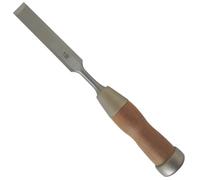 Kakuri 19mm Japanese Hybrid Chisel with Long Blade, Red Oak Handle