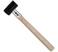 KAKURI Chisel Hammer 570g, Japanese Daruma Hammer Woodworking Carpenter Tool for Chiseling, Wood Carving, Large Face Heavy Duty Japanese Carbon Steel Round Head Black, Made in JAPAN
