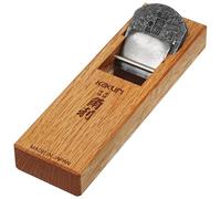 KAKURI Japanese Block Plane 42mm for Woodworking - KANNA Professional Hand Plane for Smoothing & Chamfering - Blue Steel #2 (Aogami) Blade, Red Oak Body (Oil Finish) - Made in Japan