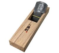 KAKURI Japanese Block Plane 50mm for Woodworking, Kanna Japanese Smoothing Plane Manual Hand Planer for Finishing Wood, 9.5 x 2.5 x 2.3 inches, ECO Oak Body, Made in Japan