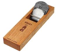 KAKURI Japanese Hand Plane 48mm for Woodworking - KANNA Professional Hand Plane for Smoothing Wood - Blue Steel #2 (Aogami) Blade, Red Oak Body (Oil Finish) - Made in Japan