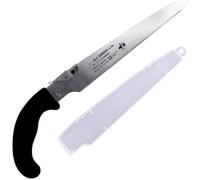 KAKURI Japanese Hand Saw [Woodworking] 8.5" Japanese Pull Saw with Blade Cover, Made in Japan
