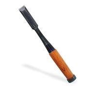KAKURI Japanese Timber Framing Chisel for Woodworking 1" (24mm) - Heavy Duty Wood Chisel for Mortise Cutting, Joinery & Large Timber Work - Thick Blade Tataki Nomi - Made in Japan