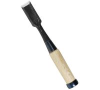 Kakuri Japanese Wood Chisel - 1" (24mm), Razor Sharp Japanese High Carbon Steel Blade, White Oak Wood Handle