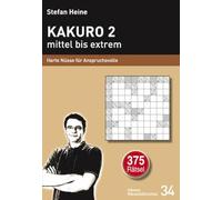 Kakuro 2 mittel bis extrem: Harte Nüsse für Anspruchsvolle