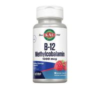 B-12 Methylcobalamin Red Raspberry 90 Tabs 1000 Mcg