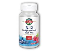 B-12 Methylcobalamin Red Raspberry 90 Tabs 1000 Mcg