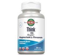 KAL Think Magnesium L-Threonate 2000 mg | Learning, Health and Memory Function Support with Magtein | Vegan, Gluten Free & GMO Free | 60 Tablets