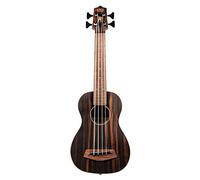 Kala Acoustic-Electric U Bass Ukelele Striped Ebony/Round Wounds