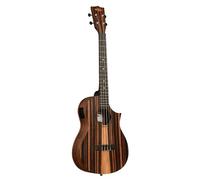 Kala Amara Tri-Top Baritone Ukulele with Cutaway & EQ - for Adults and Teens, Deep Tone, Electric-Acoustic, Wooden 4-string ukulele, Stage Ready