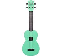 Kala Brand Music Co., 4-String Ukulele, Green Burst, Soprano (KA-SWB-GN)