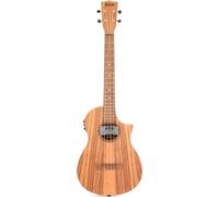 Kala Brand Music Co., 4-String Ukulele, Natural, Baritone with EQ (KA-TK-B-CE)