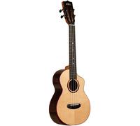 Kala Contour All Solid Gloss Spruce Rosewood Tenor ukulele with gig bag