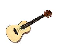 Kala Ka FMCG Flamed Spalted Maple Solid Spruce Top Concert Ukulele with Case