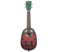 Kala KA-NV-LBUG - Novelty Series Ladybug Soprano Ukulele, With Bag