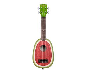 KALA KA-NV-WTML Novelty Series Watermelon Soprano Ukulele with Bag