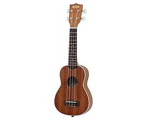 KALA KA-S Satin Mahogany Soprano Ukulele with Bag (UB-S)