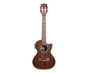 KALA KA-SA-TE-C - All Solid Acacia Tenor Ukulele, with Cutaway, EQ and Case (UC-T)