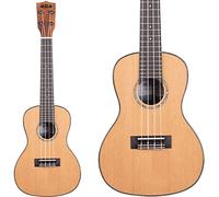 KALA KA-SCAC-C - Gloss Solid Cedar Top Acacia Concert Ukulele with Bag (UB-C)