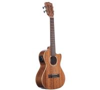 Kala KA-SMH-TG Gloss Solid Mahogany CE Electro-Acoustic Tenor Ukulele with Case
