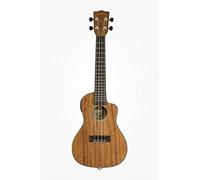 KALA KA-SMHCE-C Solid Mahogany Concert Ukulele with EQ, Cutaway & Case (UC-C)