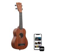 Kala KALA-LTP-S Soprano Ukulele for Adults Students and Beginners, Mahogany and Rosewood Middle School Ukulele with Soft Case and Getting Started Guide Included - String Musical Instruments, Satin