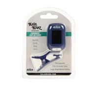 Kala Klipz USB-C Rechargeable Professional Clip On Tuner for Ukulele, Guitar, Bass, Violin, Mandolin, All String Instruments with Multi-Key Chromatic Tuning Modes and Vibration Sensor - Blue