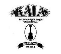 KALA KU-RN-B Rectified Black Nylon Ukulele String Set Baritone
