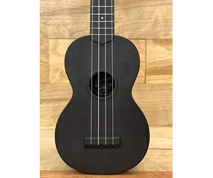 Kala Learn To Play Color Chord Ukulele Starter Kit - Includes a Color Chord Soprano Ukulele, logo tote bag, online lessons, tuner app, and booklet (KALA-LTP-SCC), Black Satin Mahogany
