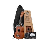 Kala Learn To Play Ukulele Starter Kit - Includes online lessons, tuner app, and booklet (KALA-LTP-S)